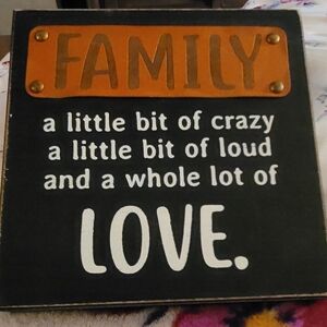 Family Wall Art Sign